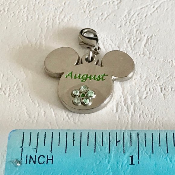 Silver Mickey Mouse Ears Charm Clip On Disney - Picture 8 of 9